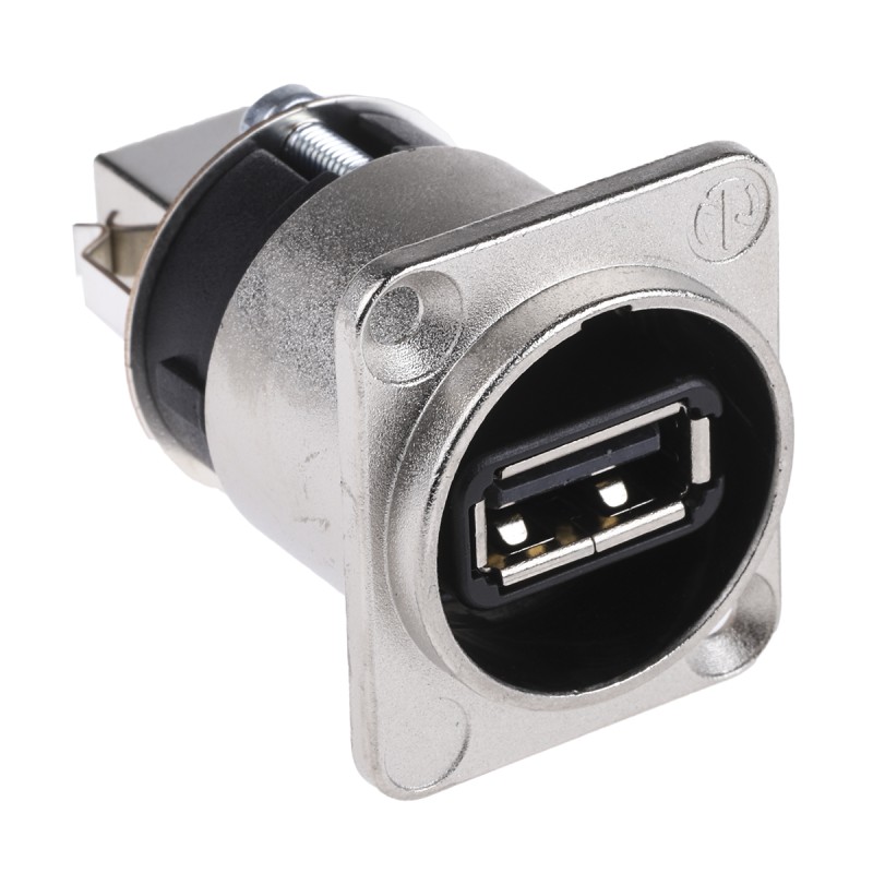 1 pcs - Neutrik USB A Female to USB B Adapter