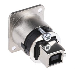 1 pcs - Neutrik USB A Female to USB B Adapter