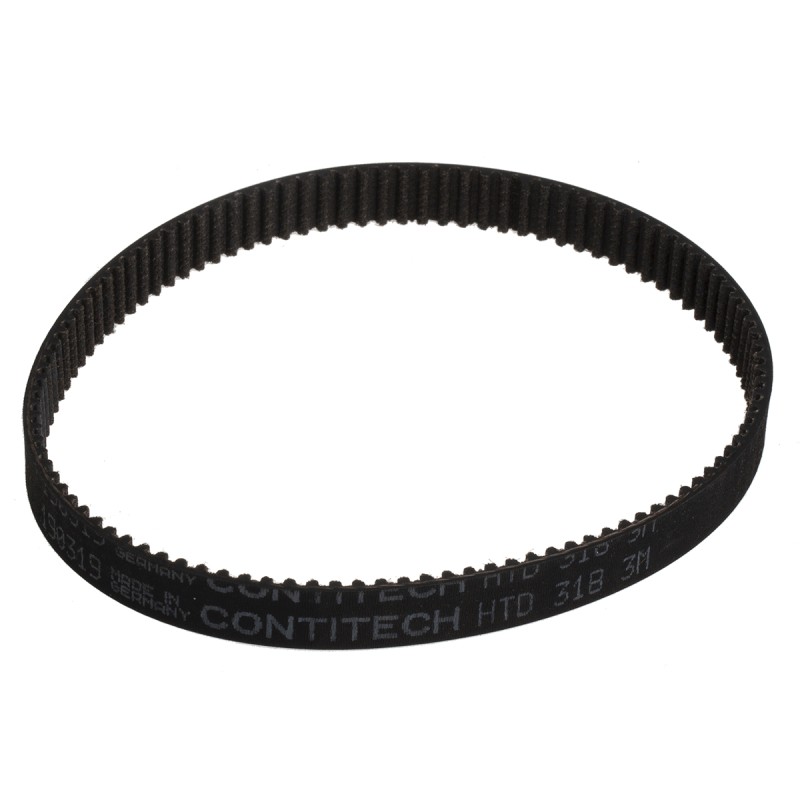 1 pcs - Contitech HTD 318-3M-09 Timing Belt, 106 Teeth, 318mm Length, 9mm Width