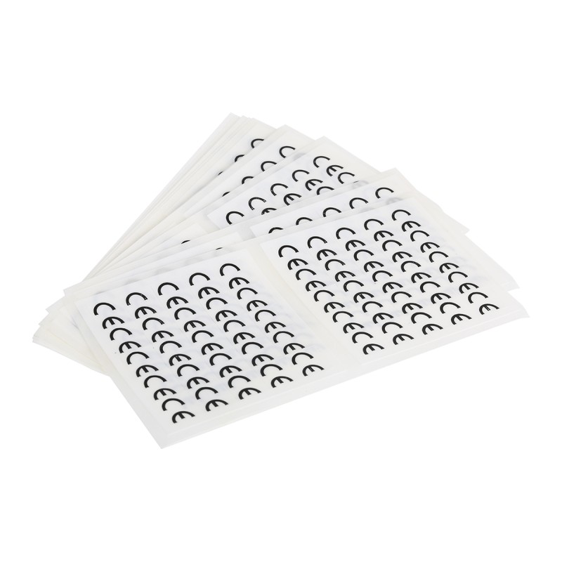 1 Bag of 500 - RS PRO Adhesive Pre-Printed Adhesive Label-CE-. Quantity: 500