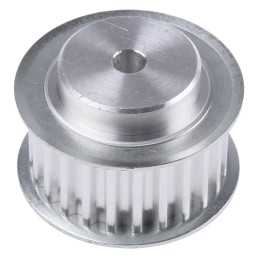 1 pcs - RS PRO Timing Belt Pulley, Aluminium 16mm Belt Width x 5mm Pitch, 24 Tooth