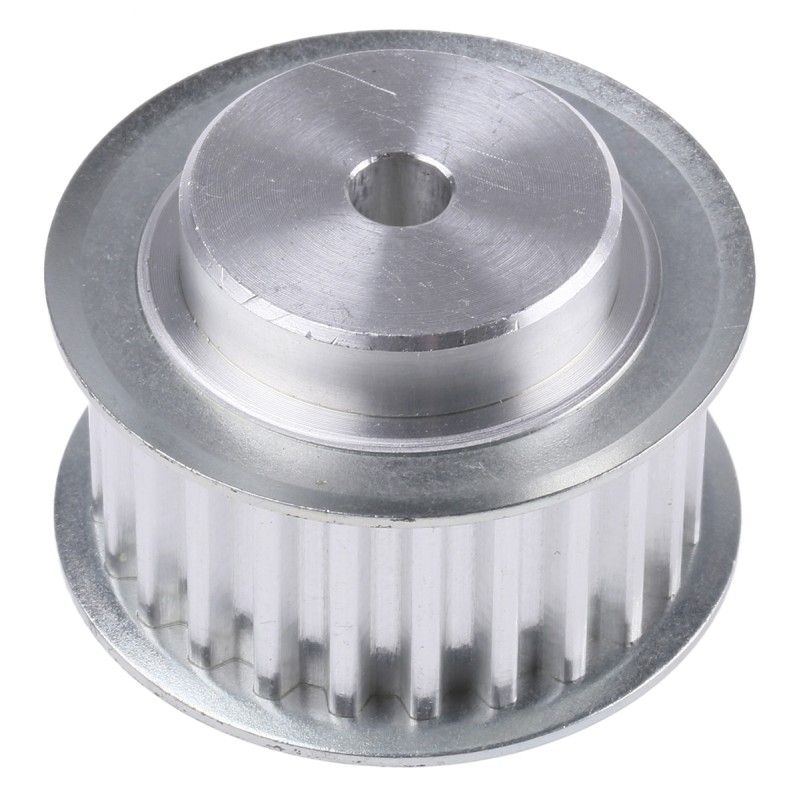 1 pcs - RS PRO Timing Belt Pulley, Aluminium 16mm Belt Width x 5mm Pitch, 24 Tooth