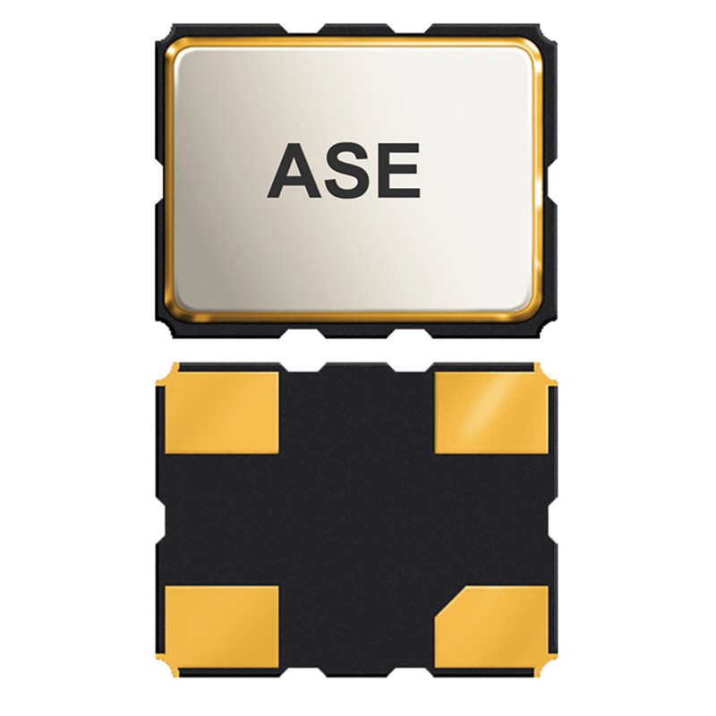 1000 pcs - Abracon, 25MHz XO Oscillator, ±25ppm CMOS, 4-Pin SMD ASE-25.000MHZ-LR-T