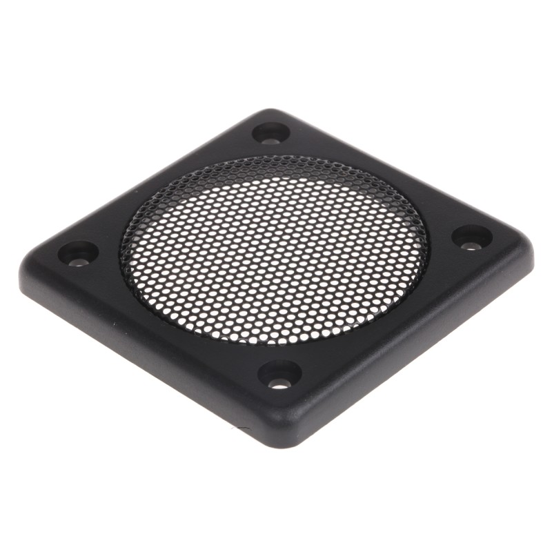 1 pcs - Visaton Black Square Speaker Grill for 6.5 cm/2.5 in Speaker Size