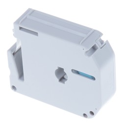 1 pcs - Brother Black on White Label Printer Tape, 4 m Length, 9 mm Width