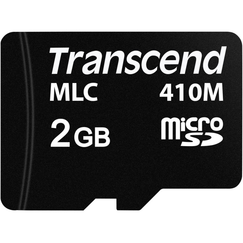 1 pcs - Transcend 2 GB MicroSD Micro SD Card, Class 10 UHS-I