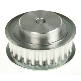 1 pcs - RS PRO Timing Belt Pulley, Aluminium 10mm Belt Width x 5mm Pitch, 25 Tooth