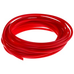 1 pcs - RS PRO 5m 4mm diameter Red Round Polyurethane Belt for use with 40mm minimum pulley diameter