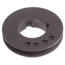 1 pcs - RS PRO Pulley, Cast Iron, Steel