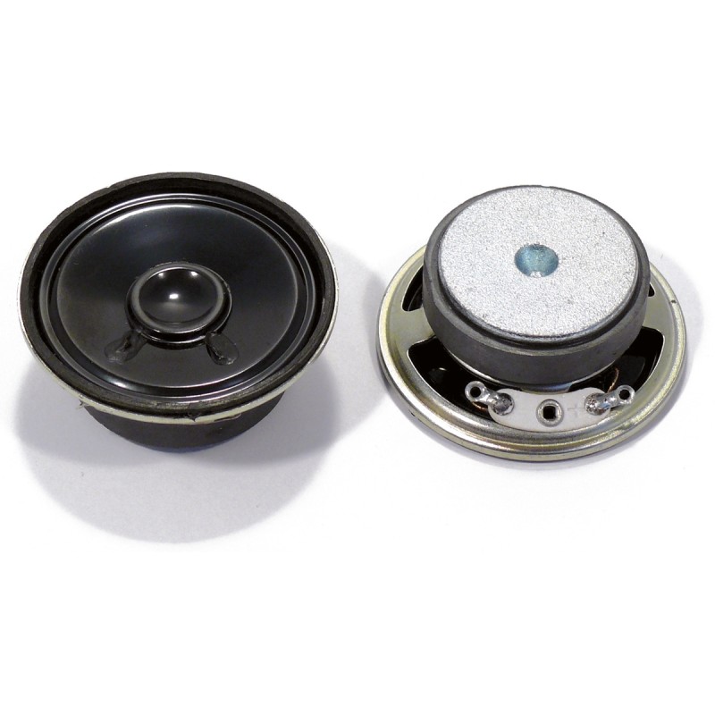 1 pcs - Visaton 45mm dia 1W nom Mid Range Speaker Driver, 8Ω, 300 Hz - 14 kHz