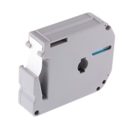 1 pcs - Brother Black on White Label Printer Tape, 4 m Length, 12 mm Width