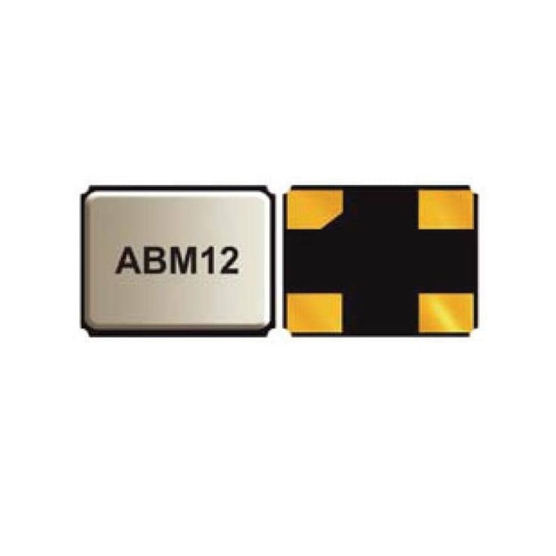 3000 pcs - Abracon 32MHz Crystal 20ppm ABM12 4-Pin 1.6 x 1.2 x 0.45mm