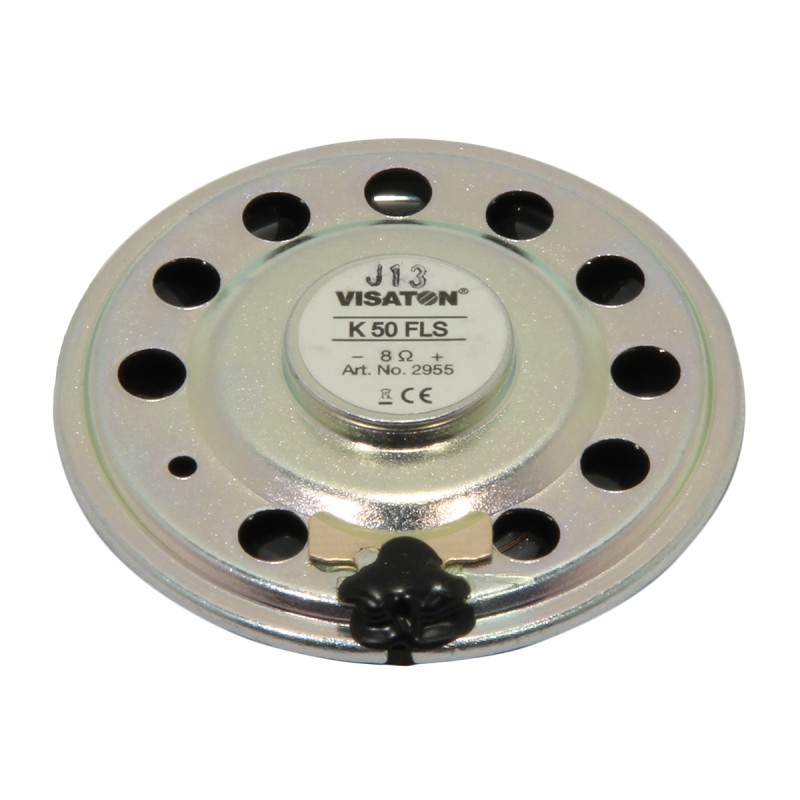 1 pcs - Visaton 50mm dia 1W nom Full Range Speaker Driver, 8Ω, 350 - 20000 Hz