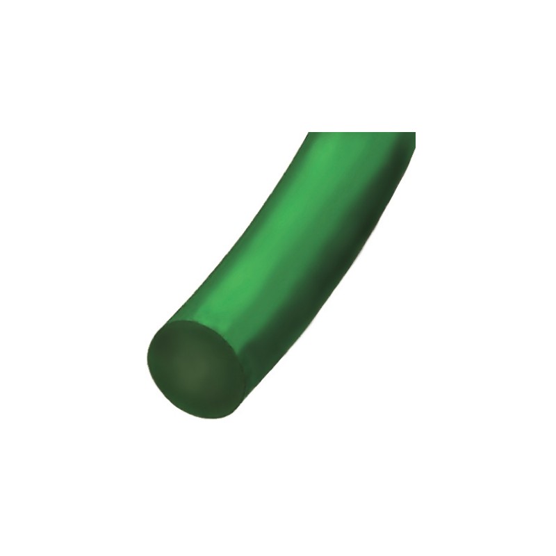 1 pcs - RS PRO 30m 7mm diameter Green Round Polyurethane Belt for use with 67mm minimum pulley diameter