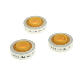 3 pcs - 3M Adhesive Cable Markers, Pre-printed '3'
