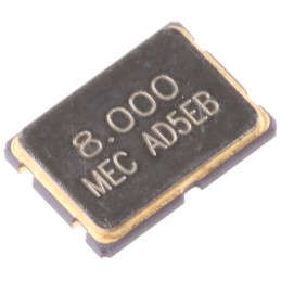 25 pcs - MERCURY 8MHz Crystal ±30ppm SMD 4-Pin 7 x 5 x 1.2mm