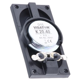 1 pcs - Visaton 1W nom Tweeter Speaker Driver, 8Ω, 300 Hz - 20 kHz