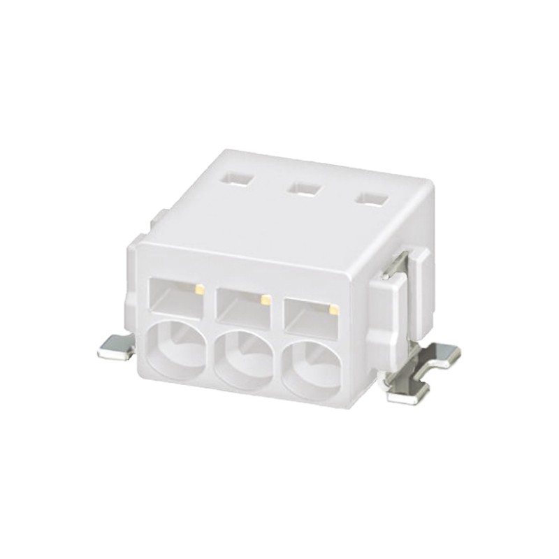 5 pcs - Phoenix Contact SAMPLE PTSM 0.5/4-2.5-H SMDWH Series PCB Terminal Strip, 4-Contact, 2.5mm Pitch, Surface Mount, 1-Row,