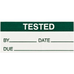 1 Bag of 140 - RS PRO Adhesive Pre-Printed Adhesive Label-Tested-. Quantity: 140