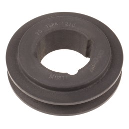 1 pcs - RS PRO Pulley, Cast Iron, Steel
