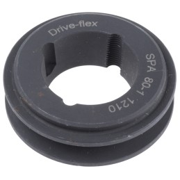 1 pcs - RS PRO Pulley, Cast Iron, Steel