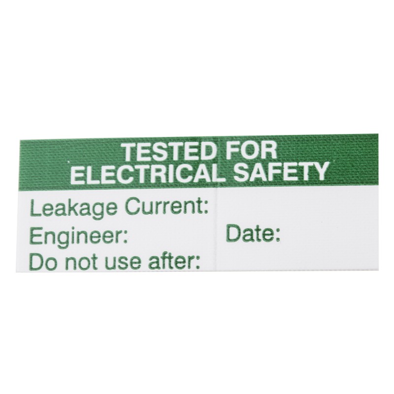 1 Bag of 140 - RS PRO Adhesive Pre-Printed Adhesive Label-Tested For Electrical Safety-. Quantity: 140