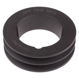 1 pcs - RS PRO Pulley, Cast Iron, Steel