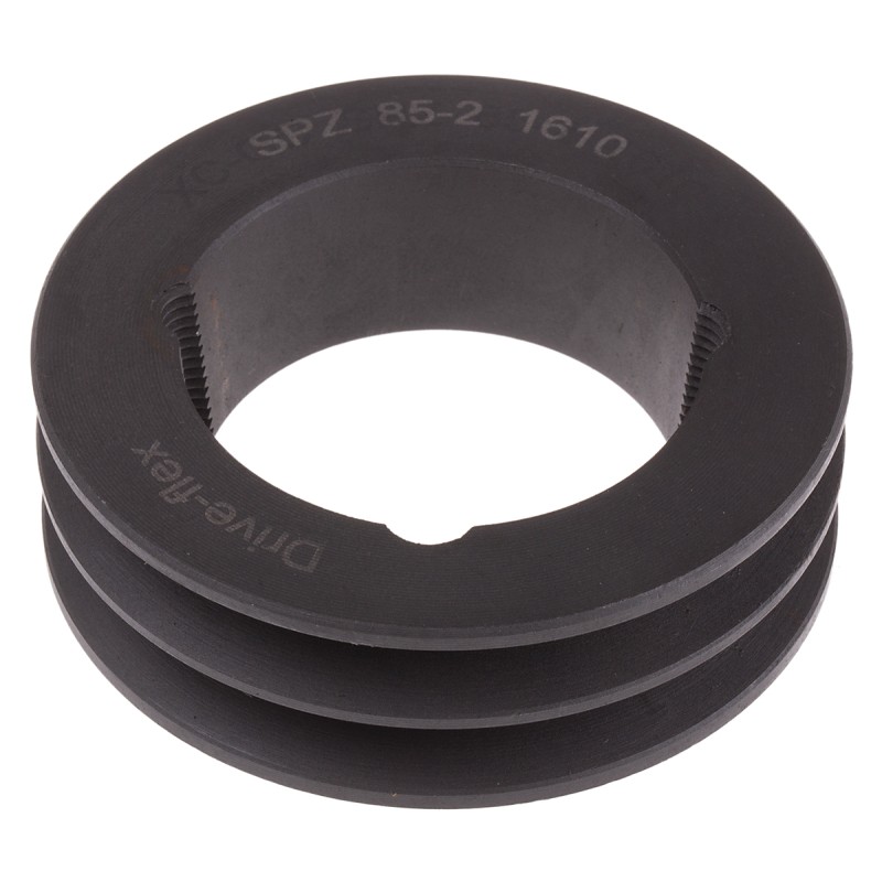 1 pcs - RS PRO Pulley, Cast Iron, Steel