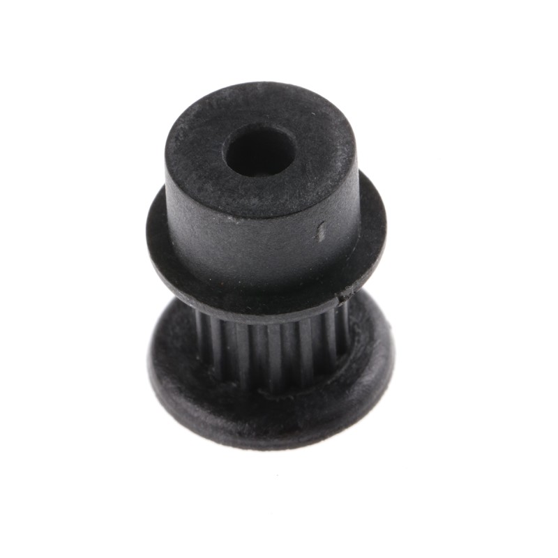 1 pcs - RS PRO Timing Belt Pulley, Glass Filled PC 6mm Belt Width x 2mm Pitch, 15 Tooth