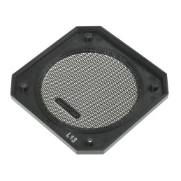 1 pcs - Visaton Black Square Speaker Grill for 10 cm/4 in, 10 cm/8 in Speaker Size