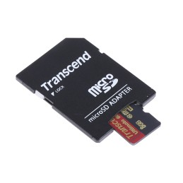 1 pcs - Transcend 8 GB MicroSDHC Micro SD Card, Class 10, UHS-1 U1