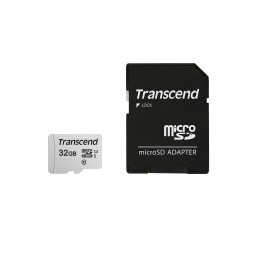 1 pcs - Transcend 32 GB MicroSD Micro SD Card, Class 10