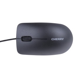 1 pcs - CHERRY MC 1000 3 Button Wired Optical Mouse Black