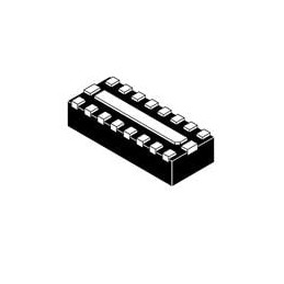 10 pcs : NUF8402MNT4G - TVS Diodes / ESD Suppressors 8 Channel EMI Pi Filter w/ESD