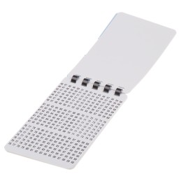 1 pcs - RS PRO Adhesive Cable Markers, Black on White, Pre-printed '46 - 90'