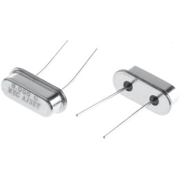 50 pcs - MERCURY 8MHz Crystal ±30ppm HC-49-US 2-Pin 10.7 x 4.3 x 3.5mm