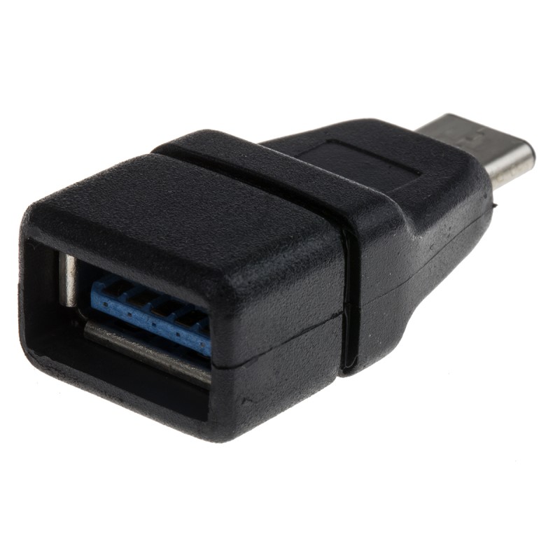 1 pcs - RS PRO USB A Female to USB C Male Adapter