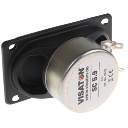 1 pcs - Visaton 50.5mm dia 10W nom Full Range Speaker Driver, 8Ω, 130 Hz - 20 kHz