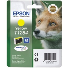 1 pcs - Epson T1284 Yellow Ink Cartridge