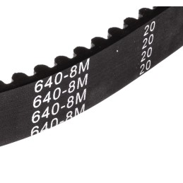 1 pcs - RS PRO Timing Belt, 80 Teeth, 640mm Length, 20mm Width