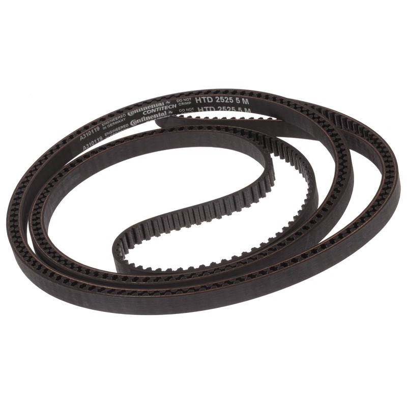 1 pcs - Contitech HTD 2525-5M-09 Timing Belt, 505 Teeth, 2525mm Length, 9mm Width