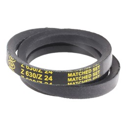 1 pcs - RS PRO Drive Belt, belt section Z, 610mm Length