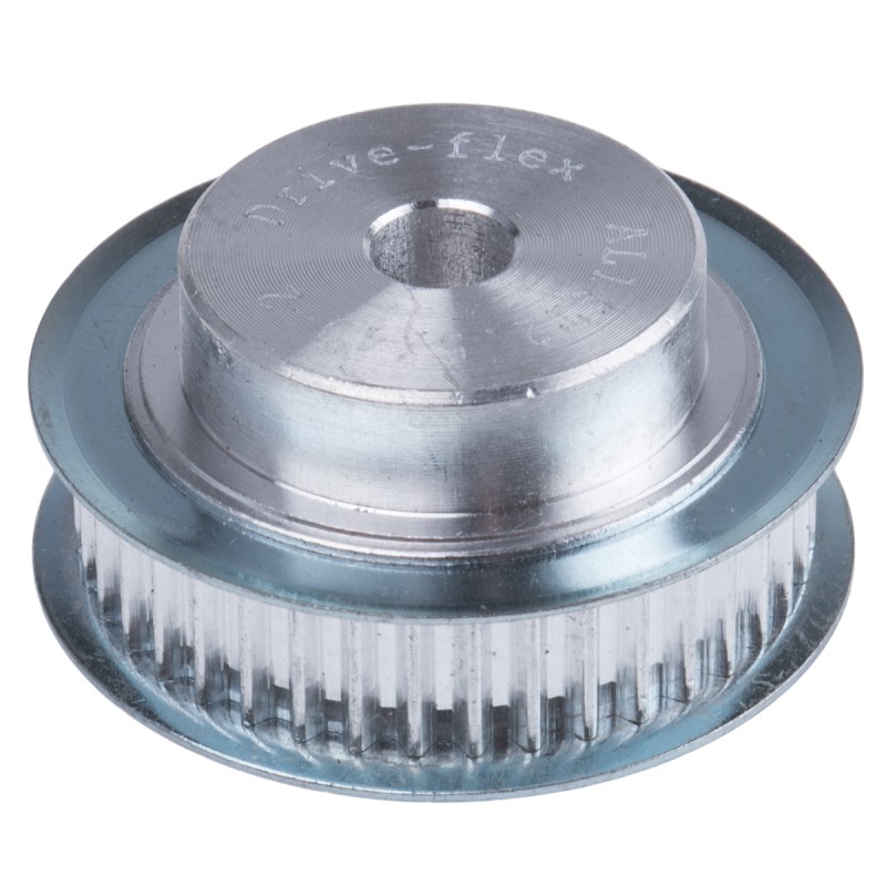 1 pcs - RS PRO Timing Belt Pulley, Aluminium 6mm Belt Width x 2.5mm Pitch, 40 Tooth