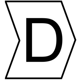 1 Reel of 1000 - HellermannTyton HGDC Slide On Cable Markers, Black on White, Pre-printed 'D', 1 - 3mm Cable