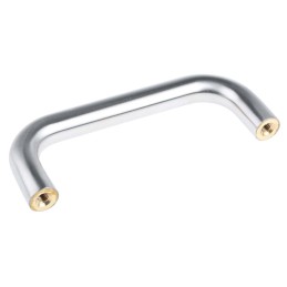 1 pcs - RS PRO Satin Natural Stainless Steel Handle 19 mm Height, 150mm Length