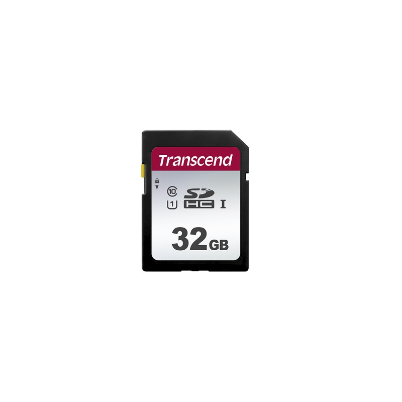 1 pcs - Transcend 32 GB SDHC SD Card, Class 10