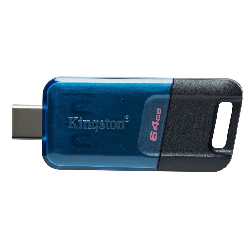 1 pcs - Kingston DataTraveler 80 M 64 GB USB 3.2 USB Flash Drive