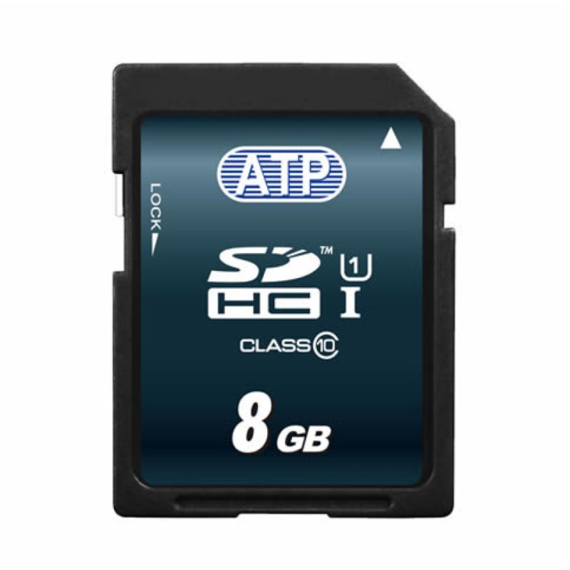1 pcs - ATP 8 GB SDHC SD Card, UHS-1
