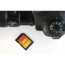 1 pcs - Transcend 2 GB SD SD Card, Class 1