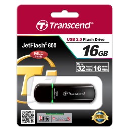 1 pcs - Transcend JetFlash 600 16 GB USB 2.0 USB Stick